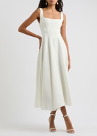 Odd Muse The Ultimate Muse Jersey Midi Dress White