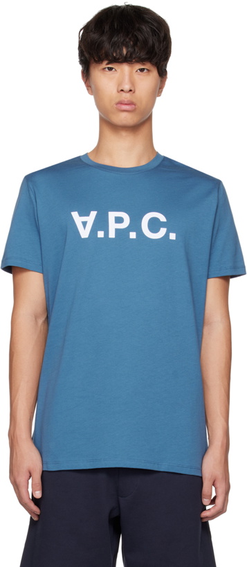 Photo: A.P.C. Blue VPC T-Shirt
