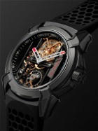 Jacob & Co. - Epic X Limited Edition Hand-Wound Skeleton 44mm Titanium and Rubber Watch, Ref. No. EX110.21.AA.AF