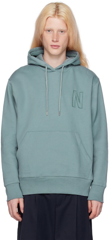 Photo: NORSE PROJECTS Blue Arne Hoodie