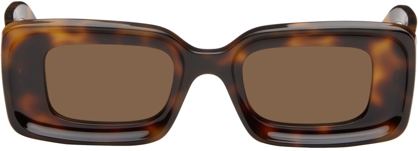 小物 LOEWE sunglasses brown y2k archive Loewe Retro Screen Sunglasses | Liberty