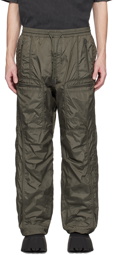Juun.J Khaki Zip Pocket Cargo Pants