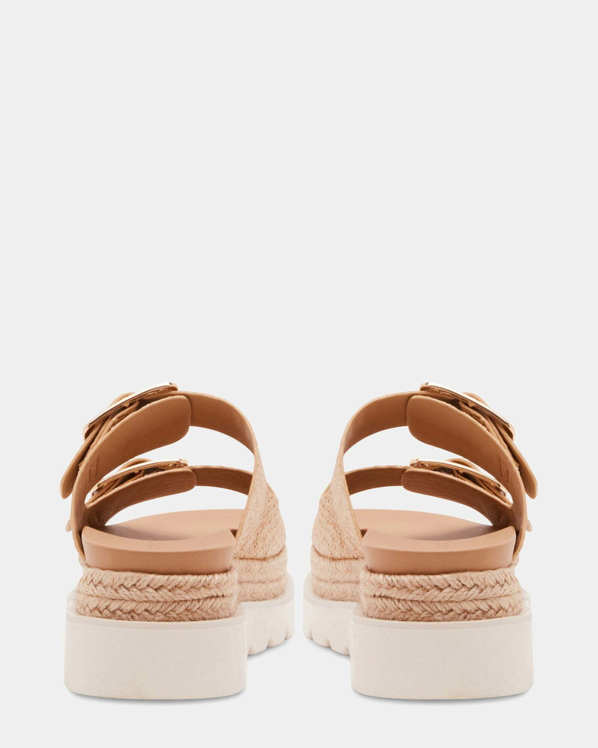Steve Madden Mythicall Sandals in Natural Fabric