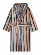 Missoni Home - Adam Striped Cotton-Terry Hooded Robe - Multi