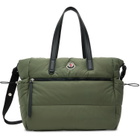 Moncler Enfant Khaki Logo Diaper Bag