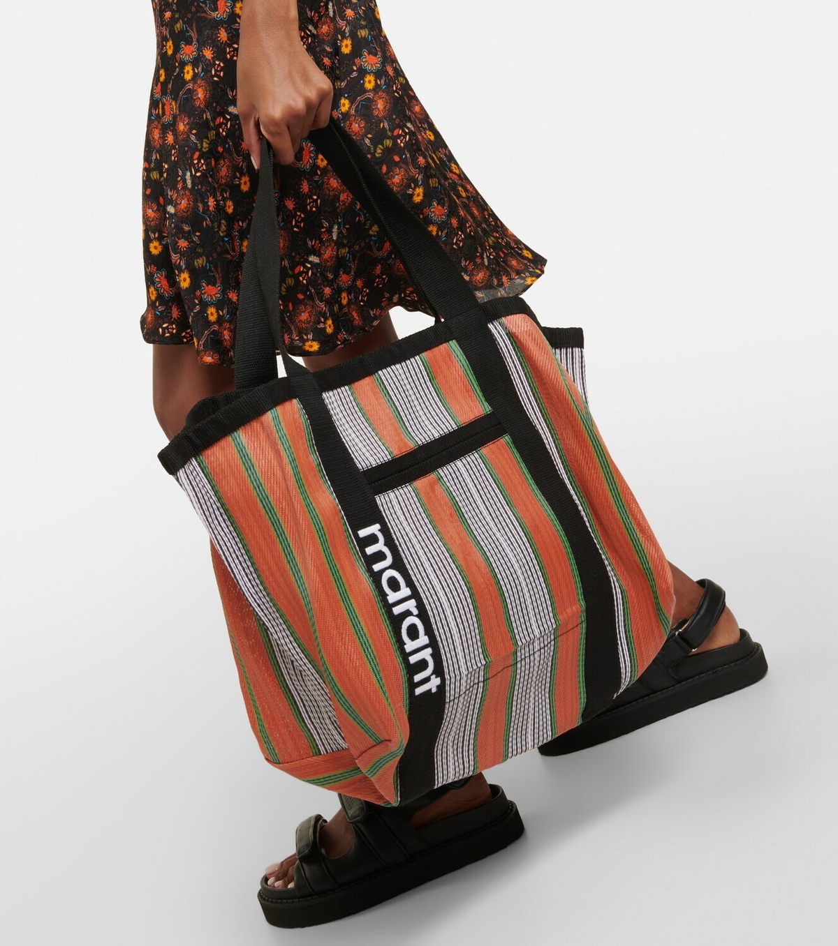 Isabel Marant Darwen striped tote bag Isabel Marant