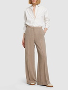 TOTEME - Fluid Viscose Blend Wide Pants