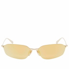 Balenciaga BB0412S Sunglasses in Gold 