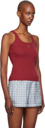 AMIRI Burgundy MA Tank Top