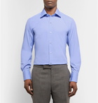 TOM FORD - Blue Slim-Fit Cotton-Poplin Shirt - Blue