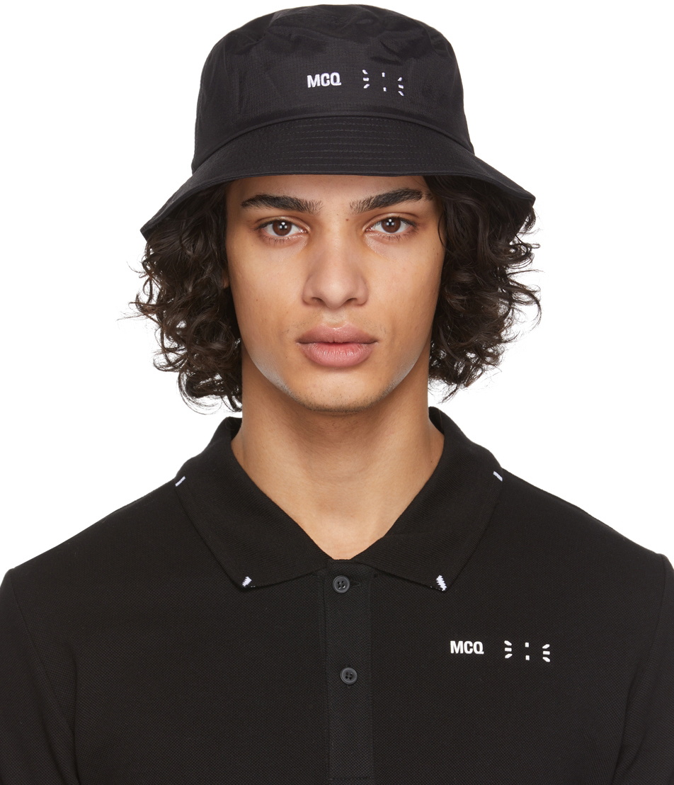 MCQ Black Ripstop Bucket Hat McQ Alexander McQueen