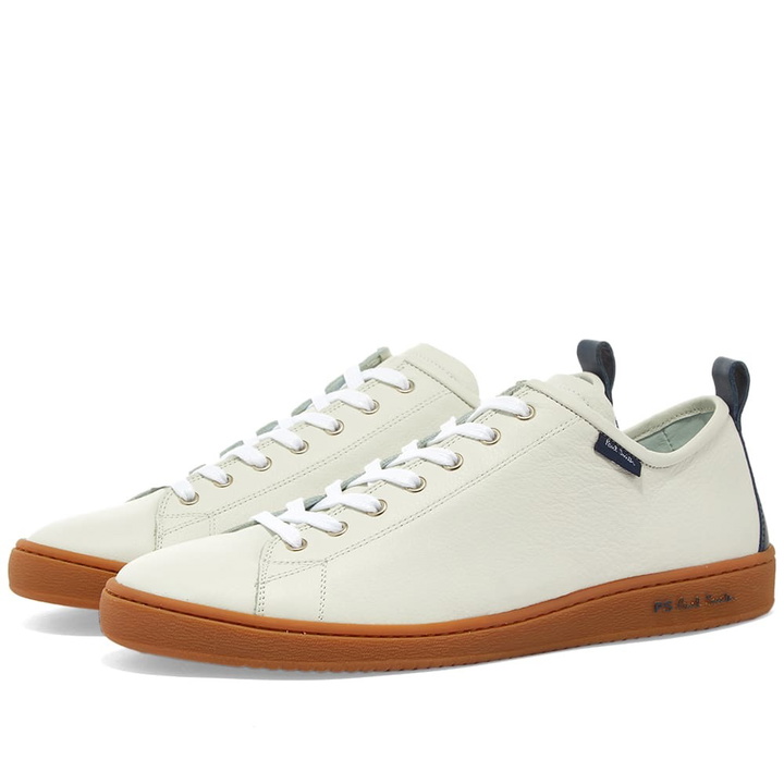 Photo: Paul Smith Contrast Heel Tab Miyata Sneaker