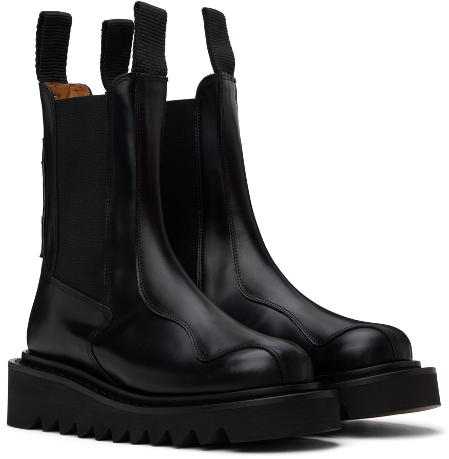 Toga Pulla SSENSE Exclusive Black Chelsea Boots