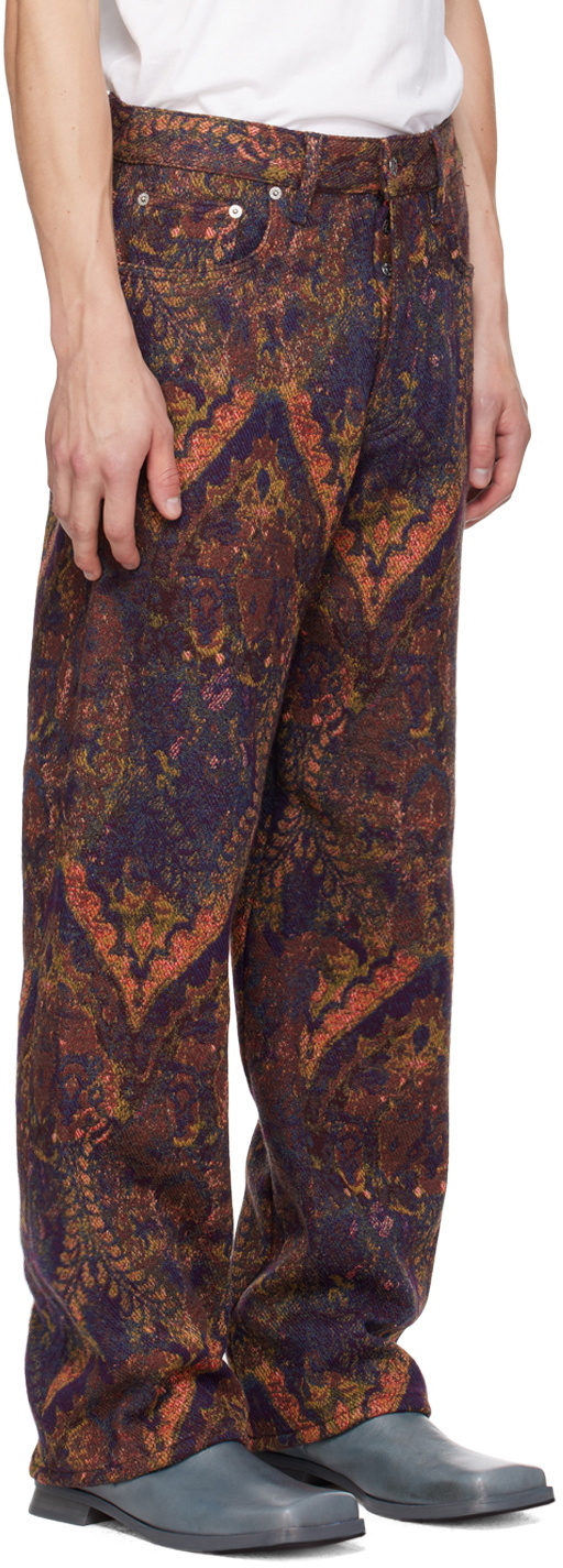 Sunflower Multicolor Wide Twist Trousers