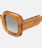 Etro Paisley oversized sunglasses