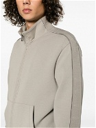 EMPORIO ARMANI - Cotton Zipped Sweatshirt