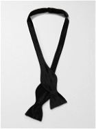 Kingsman - Drake's Self-Tie Tussah Silk-Satin Bow Tie