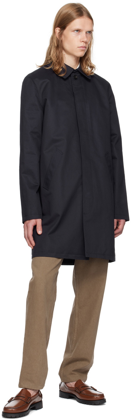 ジャケット・アウター A.P.C. Urban Mac Coat-Navy/M A.P.C. Navy Urban Mac Coat A.P.C.