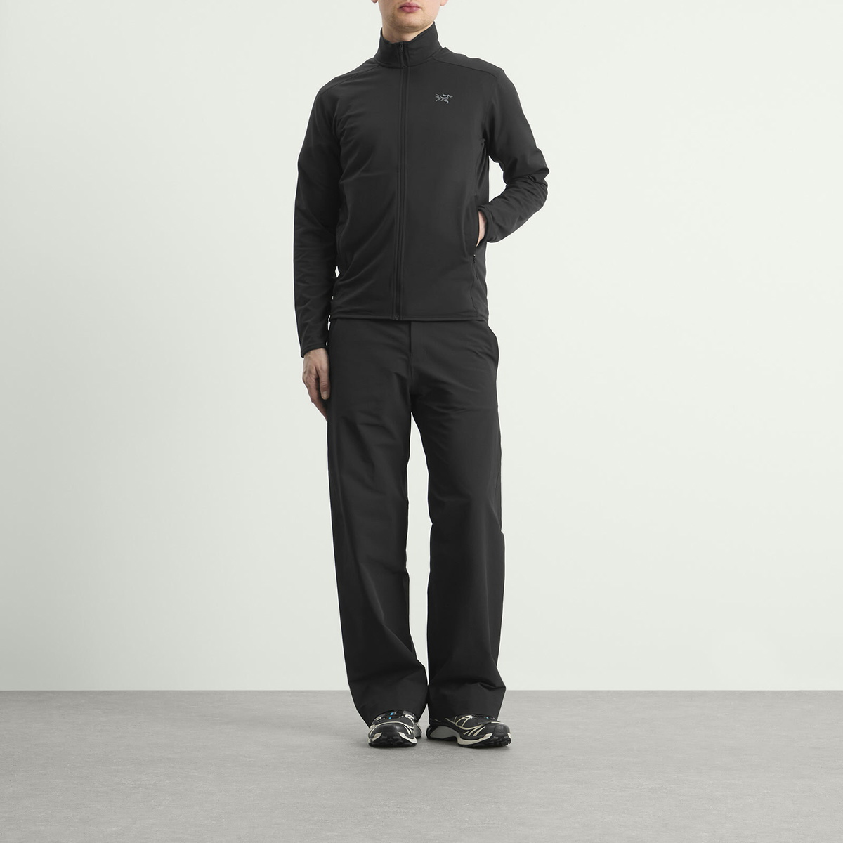 Arc'teryx Men's Kyanite Lightweight Jacket in Black