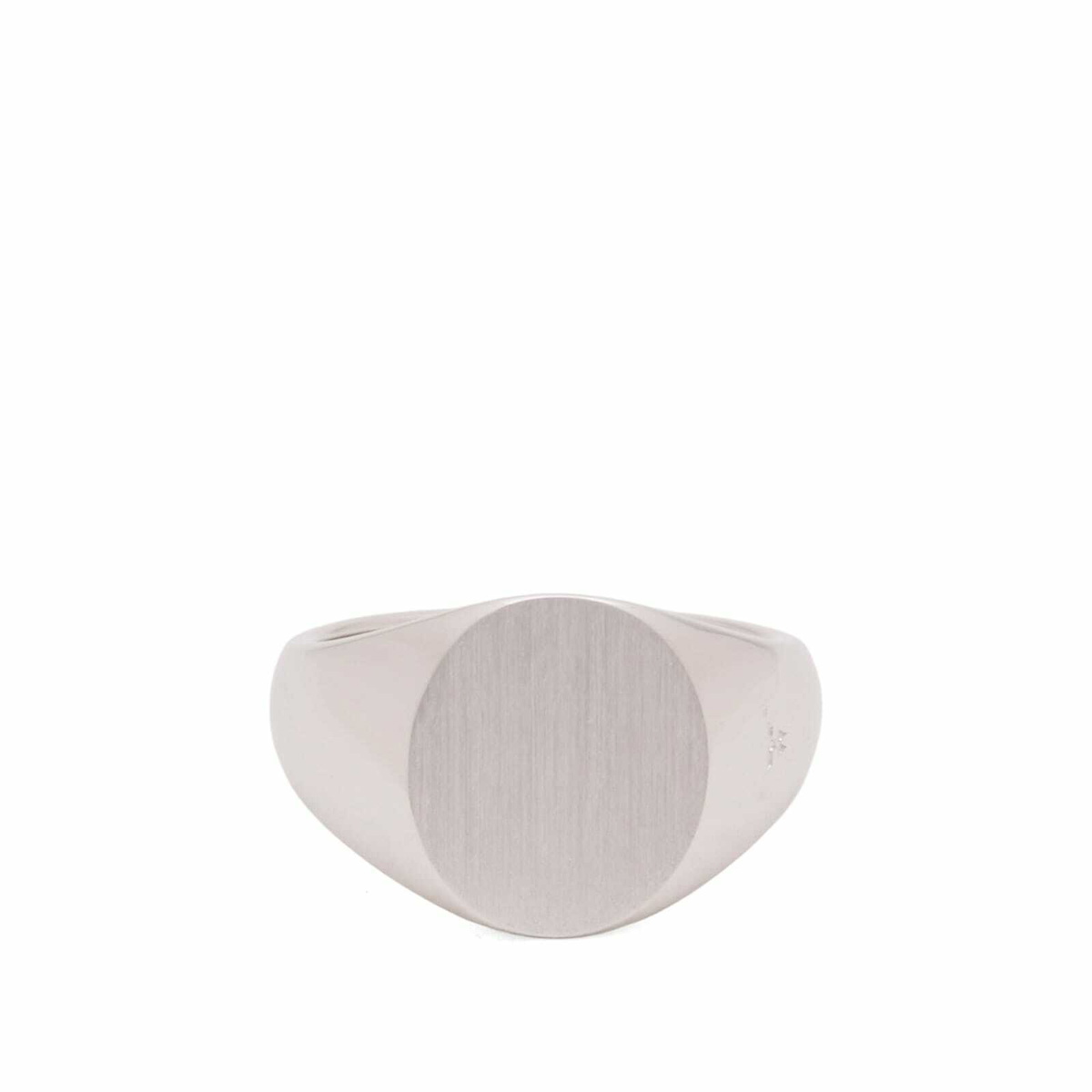 Tom Wood Kim Satin Ring in Silver