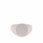 Tom Wood Kim Satin Ring in Silver