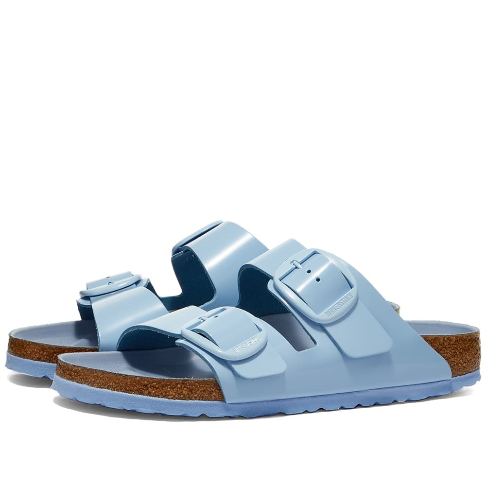 靴 BIRKENSTOCK/ARIZONA BIG BUCKLE HEX Birkenstock Women's Arizona Big Buckle FL HEX in Dusty Blue