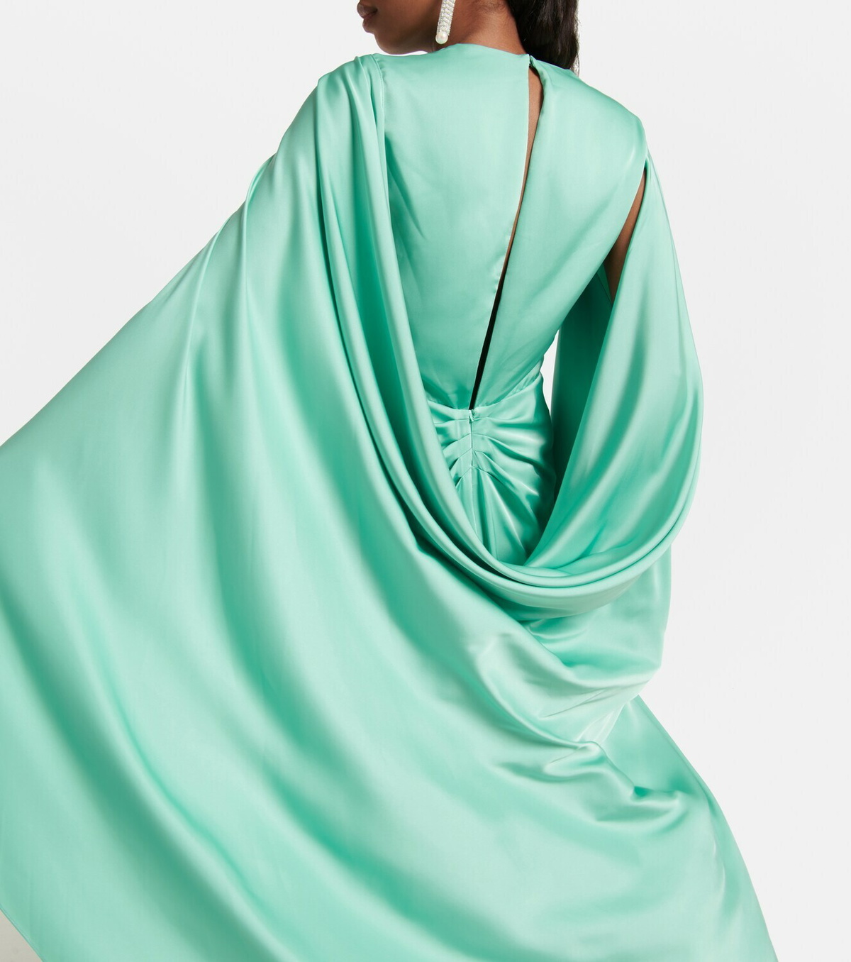 Costarellos Simone satin gown Costarellos