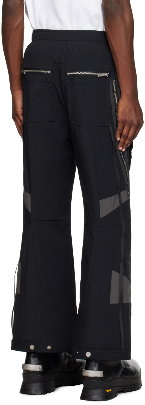 C2H4 Black Satellite Cargo Pants