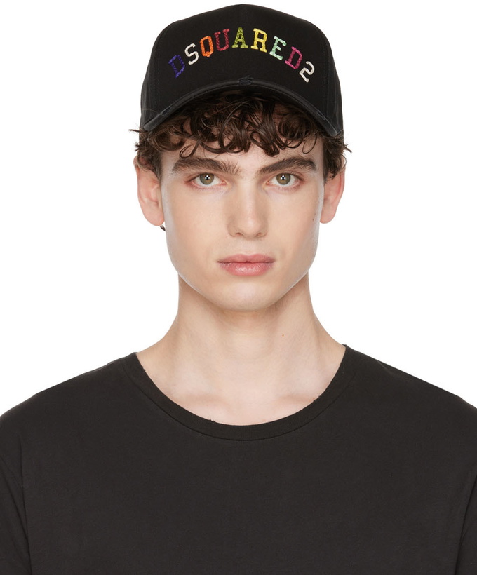 Photo: Dsquared2 Black Logo Cap