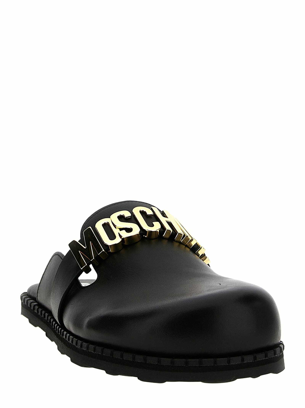 【MOSCHINO】Birky Sabots moschino-birky-sabots-black-