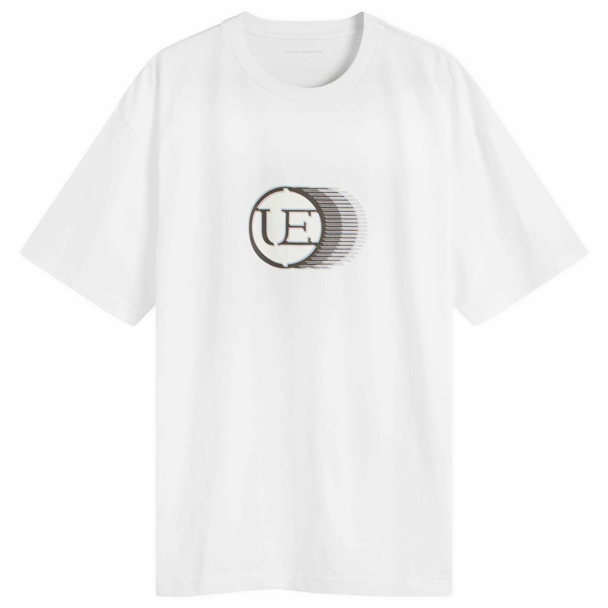 Uniform Experiment Men's Moire UE T-Shirt in White
