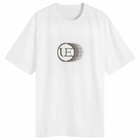 Uniform Experiment Men's Moire UE T-Shirt in White