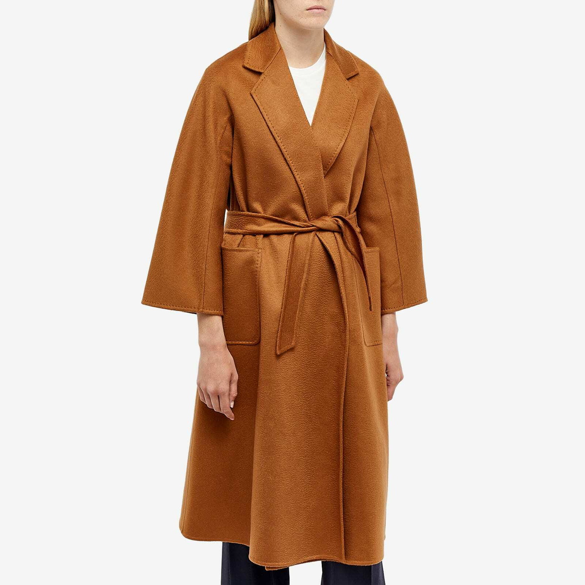Max Mara Women's Ludmilla Coat in Tobacco Max Mara