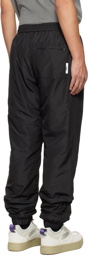 MSGM Black Drawstring Lounge Pants