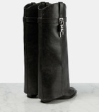 Givenchy Shark Lock Cowboy leather boots