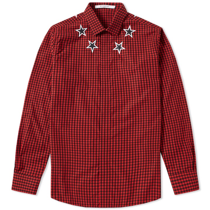 Photo: Givenchy Star Tartan Shirt