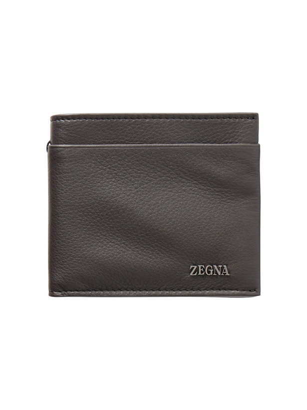 Photo: Zegna - Secondskin Logo-Embellished Leather Billfold Wallet