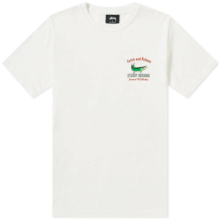 Photo: Stussy Catch & Release Pigment Dyed Tee