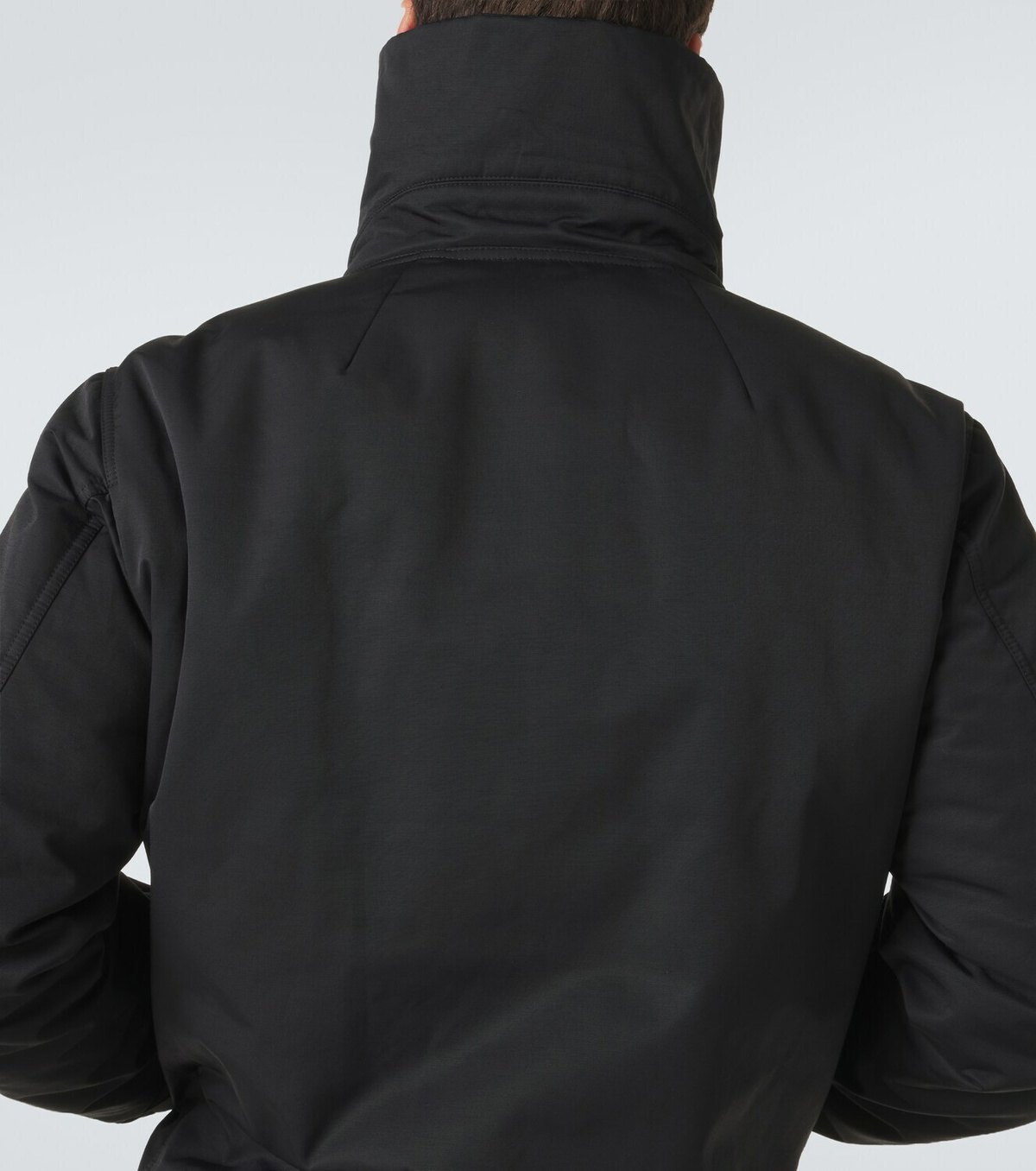 Rick Owens Dracuflight padded faille jacket