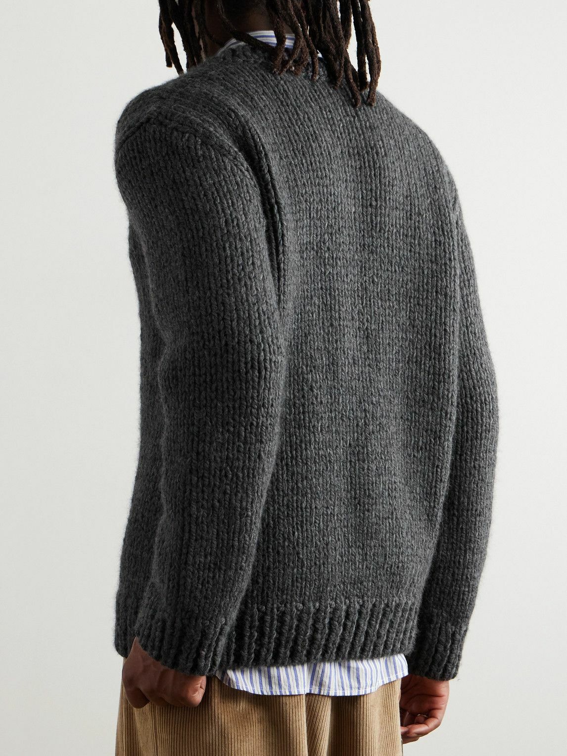 Federico Curradi - Loira Wool Sweater - Gray