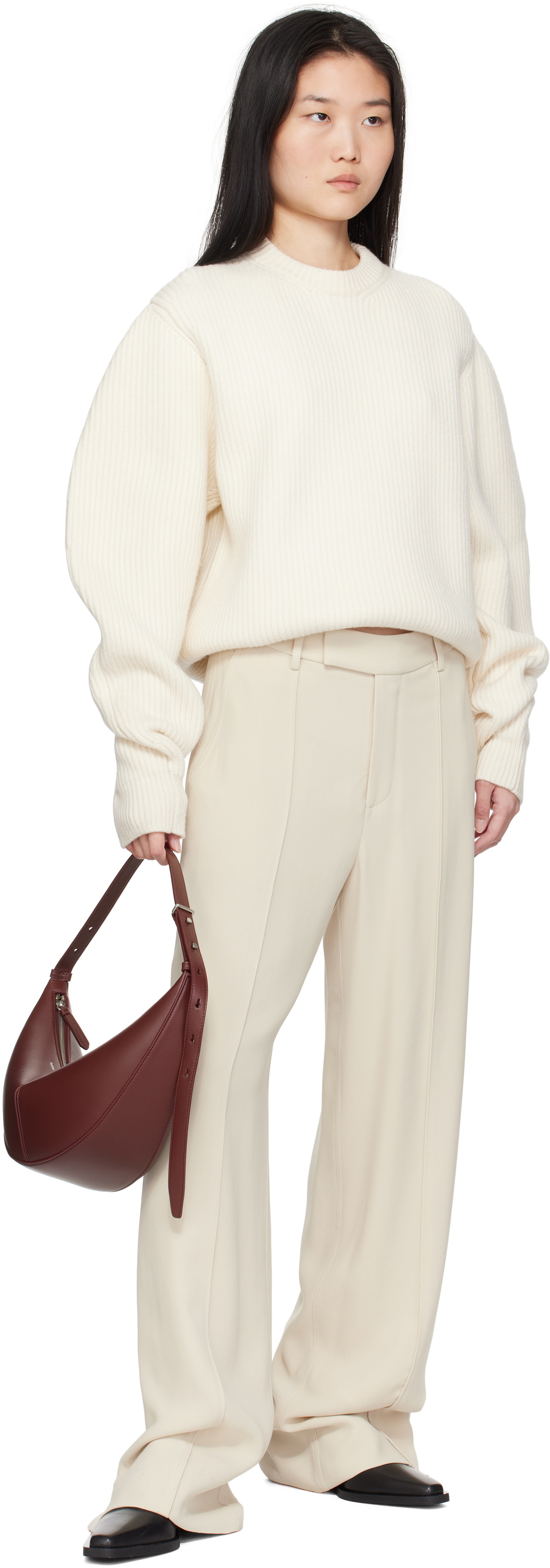 Proenza Schouler Burgundy Slide Bag