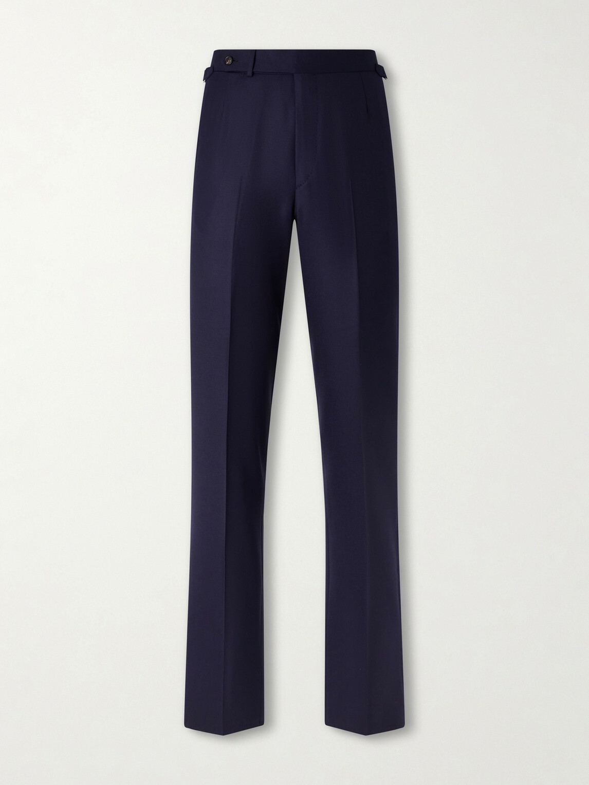 Dunhill - Tapered Wool Trousers - Blue