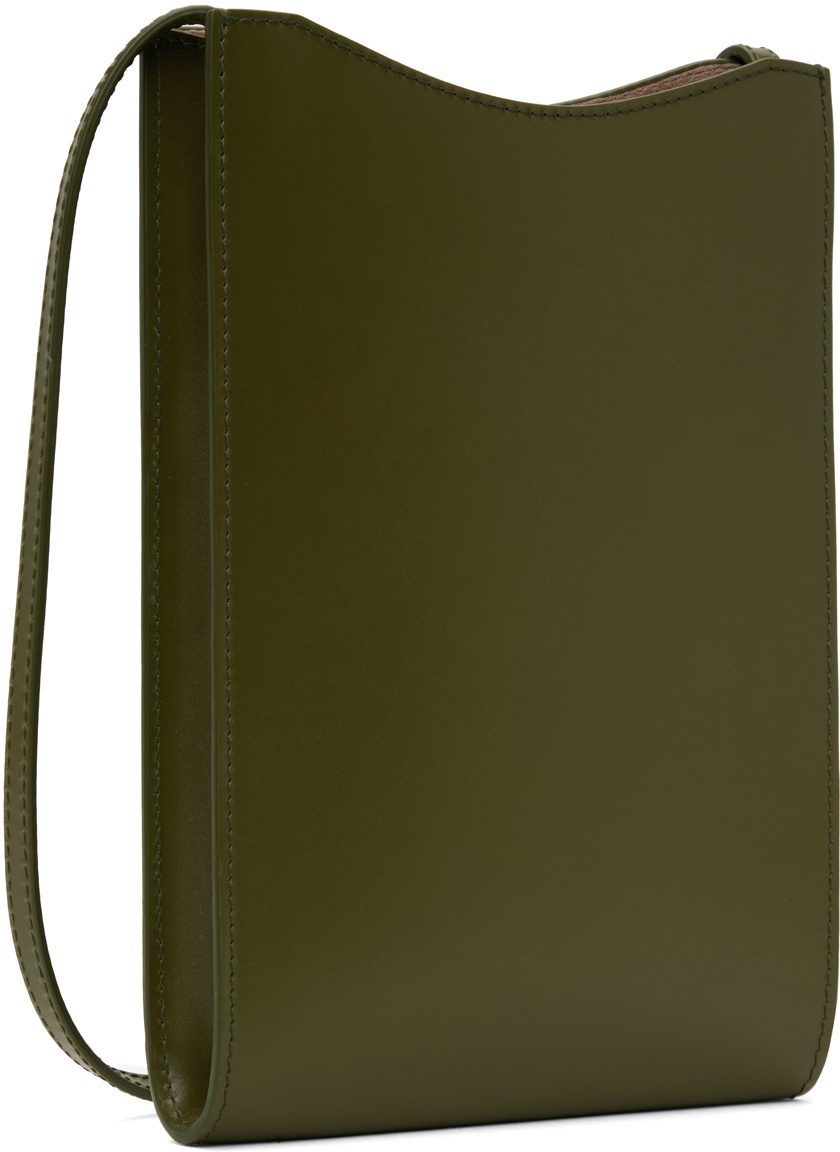 A.P.C｜SHOULDER BAGS (Jamie Large neck(PXBMW H61826 CAI) Jamie neck pouch - Smooth leather - A.P.C. accessories