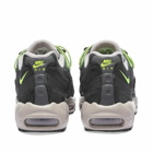 Nike Men's Air Max 95 Sneakers in Off Noir/Volt Iron Grey