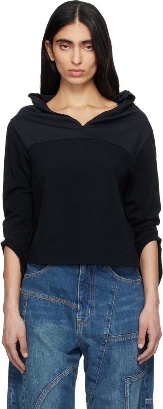 Photo: UNDERCOVER Black UP1F1804 Blouse