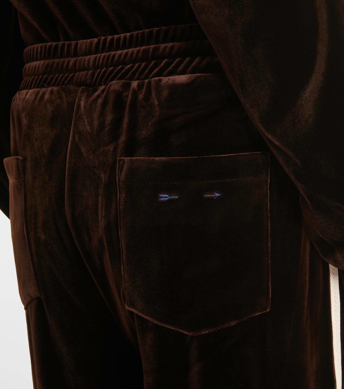 The Upside Castillon Roma velvet track pants