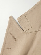 Dunhill - Cavendish Double-Breasted Cotton and Cashmere-Blend Twill Suit Jacket - Neutrals