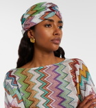 Missoni Zigzag lamé headband