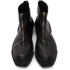 Guidi Black Horse Front Zip Boots