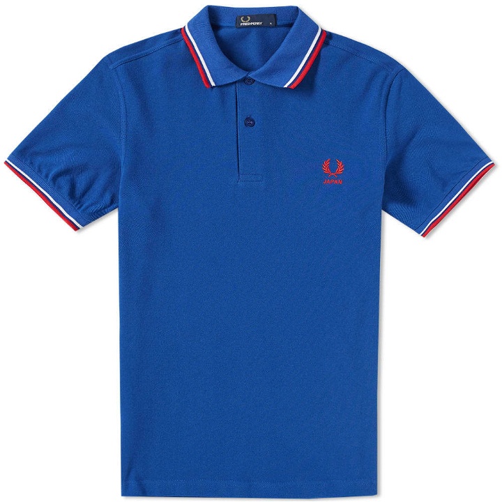 Photo: Fred Perry Japan Country Polo Shirt Blue